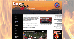 Desktop Screenshot of cherrycreekfire.ca